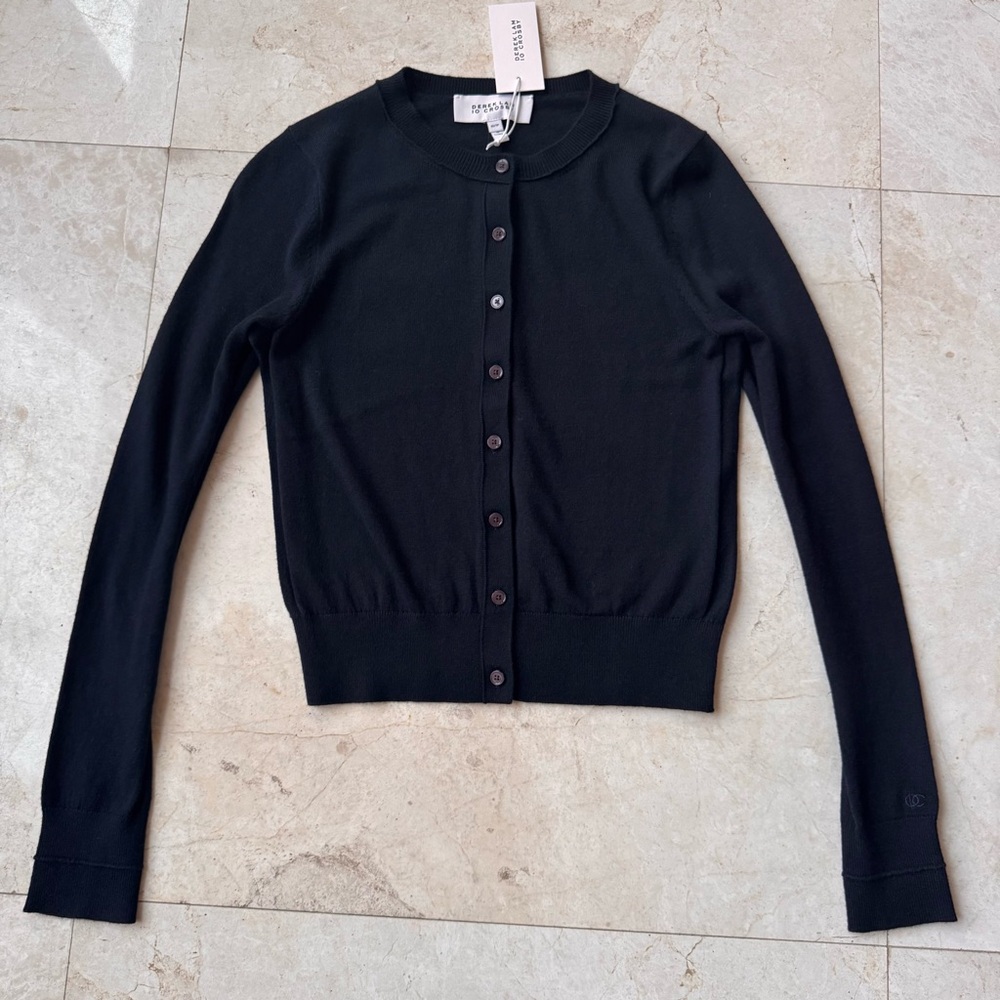 Derek Lam 10 Crosby Thibeaut Navy Cardigan Sweater size XS - Picture 7 of 15